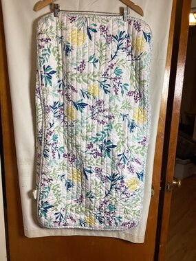 Rachel Ashwell cottage core pillow cover slightly quilted L 32”x width 20.5”